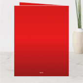 Chinees Nieuwjaar - Jaar van het Paard 2026 Kaart (Achterkant)