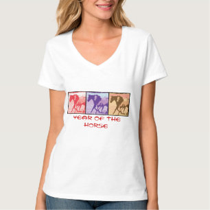 Chinees Nieuwjaar Jaar van het Paard T-shirt