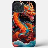 Chinees Nieuwjaar kleurrijke draak Case-Mate iPhone Case (Achterkant)