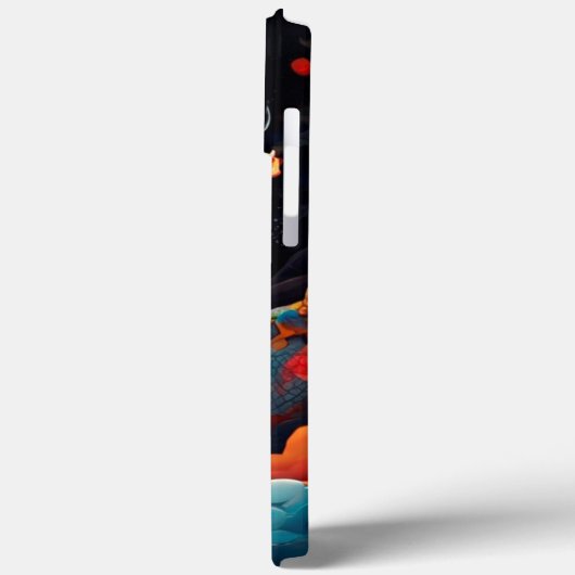 Chinees Nieuwjaar kleurrijke draak Case-Mate iPhone Case (Achterkant / Links)