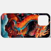 Chinees Nieuwjaar kleurrijke draak Case-Mate iPhone Case (Achterkant (horizontaal))