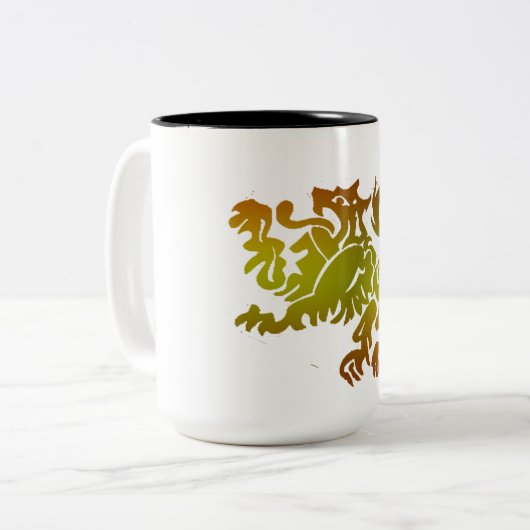 Chinees Nieuwjaar Koffie mok Design Gift Idee (Voorkant links)