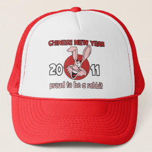 Chinees nieuwjaar konijn 2011 trucker pet