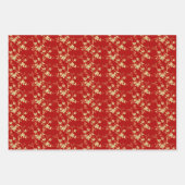 Chinees nieuwjaar konijn 2023 inpakpapier vel (Voorkant 2)