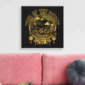 Chinees nieuwjaar konijn canvas afdruk (Insitu (Woonkamer))