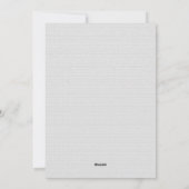 Chinees Nieuwjaar, Kracht van de Slang 2025 Feestdagenkaart (Achterkant)