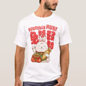 Chinees Nieuwjaar Lucky Rabbit T-shirt (Voorkant)