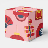  Chinees Nieuwjaar Lucky Red Icons Bedankdoosjes (Achterkant)