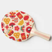 Chinees Nieuwjaar Lucky Symbols Tafeltennisbatje (Zijkant)