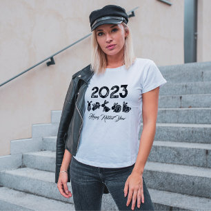 Chinees nieuwjaar Lunar Nieuwjaar konijn T-shirt