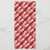 Chinees nieuwjaar Oriental Dragon Menu (Achterkant)