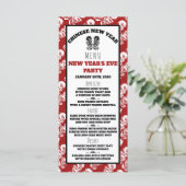 Chinees nieuwjaar Oriental Dragon Menu (Staand voorkant)