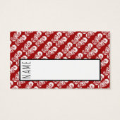 Chinees Nieuwjaar Oriental Dragon Raffle Ticket Visitekaartje (Achterkant)