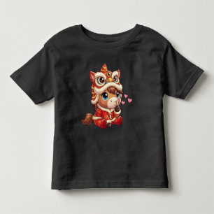 Chinees Nieuwjaar Paard 2026 Dierriem Kinder Shirts