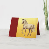 Chinees Nieuwjaar Paard 2026 HGC5 Vakantie Kaart (Achterkant)