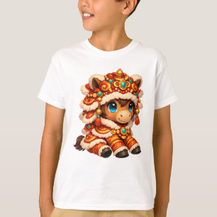 Chinees Nieuwjaar Paard 2026 Zodiac T-shirt