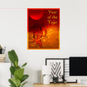  Chinees nieuwjaar Poster (Thuiskantoor)