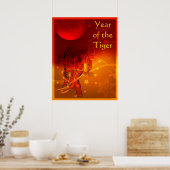  Chinees nieuwjaar Poster (Keuken)