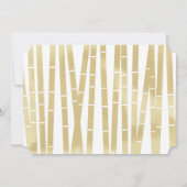 Chinees Nieuwjaar Rat Witte Foto Vakantie Kaart (Achterkant)