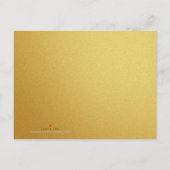 Chinees Nieuwjaar Rode Gouden Draak PostC Uitnodiging Briefkaart