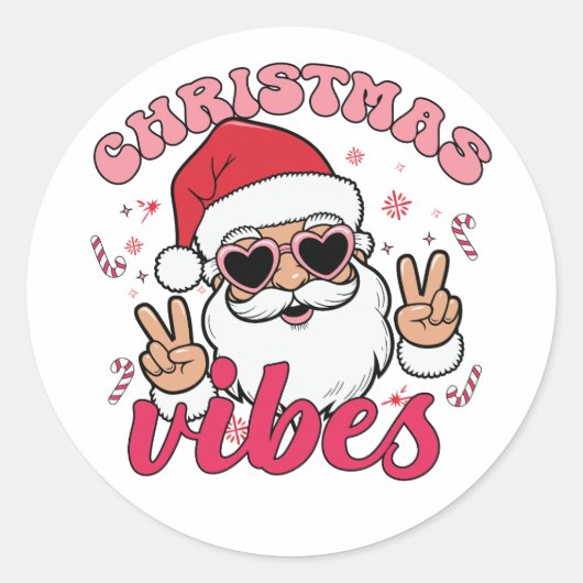 Chinees nieuwjaar ronde sticker (Voorkant)