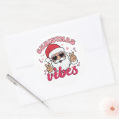 Chinees nieuwjaar ronde sticker (Envelop)