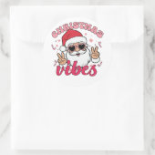 Chinees nieuwjaar ronde sticker (Tas)