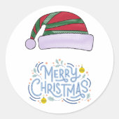 Chinees nieuwjaar ronde sticker (Voorkant)