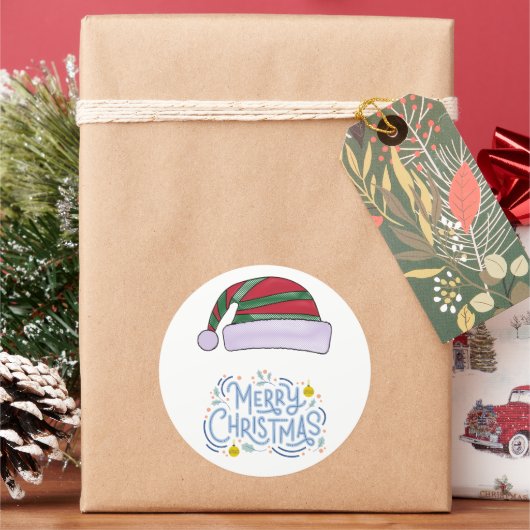 Chinees nieuwjaar ronde sticker (Feestdagen)