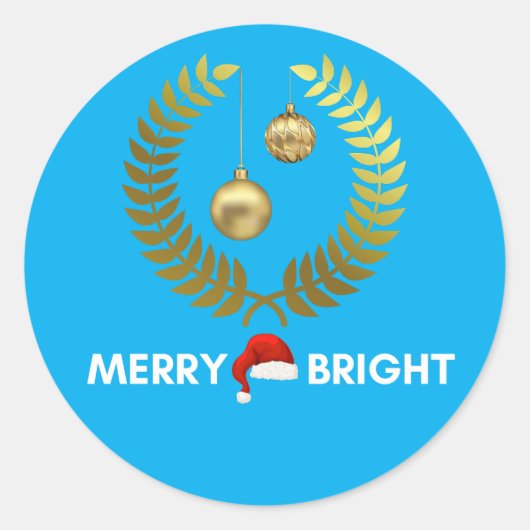 Chinees nieuwjaar ronde sticker (Voorkant)