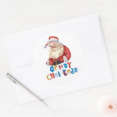 Chinees nieuwjaar ronde sticker (Envelop)