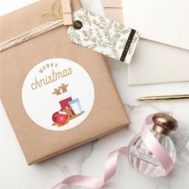 Chinees nieuwjaar ronde sticker