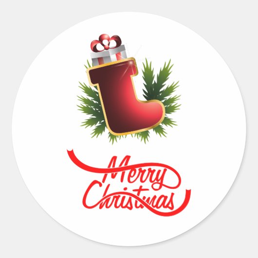 Chinees nieuwjaar ronde sticker (Voorkant)