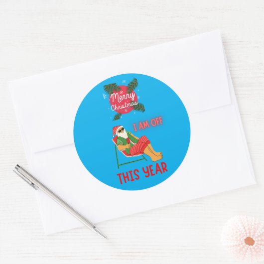 Chinees nieuwjaar ronde sticker (Envelop)