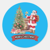 Chinees nieuwjaar ronde sticker (Voorkant)