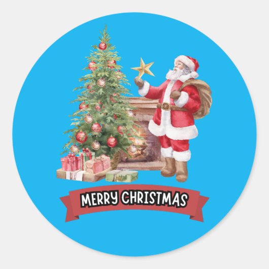 Chinees nieuwjaar ronde sticker (Voorkant)