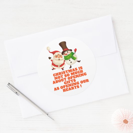 Chinees nieuwjaar ronde sticker (Envelop)