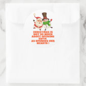 Chinees nieuwjaar ronde sticker (Tas)