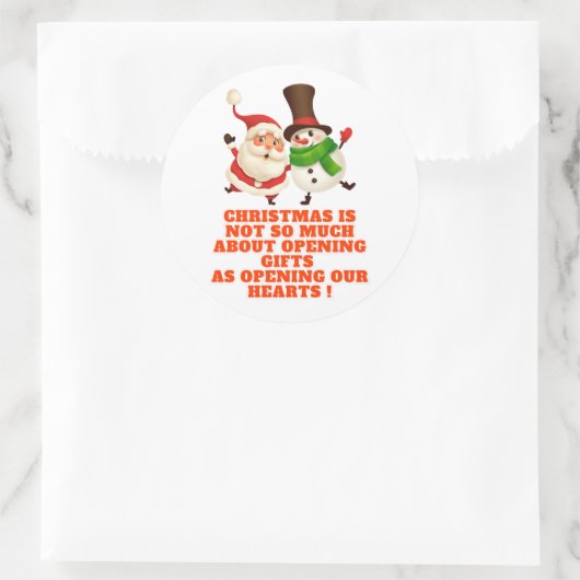 Chinees nieuwjaar ronde sticker (Tas)