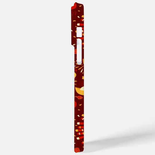 Chinees Nieuwjaar rood Case-Mate iPhone Case (Achterkant / Links)