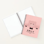 Chinees nieuwjaar roze roze roze roze notitieboek (Binnen)