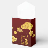 Chinees Nieuwjaar Slang 2025 Gold Clouds TFB Bedankdoosjes (Geopend)