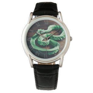 Chinees Nieuwjaar Slang Origami Zodiac Verjaardag  Horloge