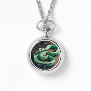 Chinees Nieuwjaar Slang Origami Zodiac Verjaardag  Horloge