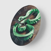 Chinees Nieuwjaar Slang Origami Zodiac Verjaardag  Ronde Klok (Hoek)