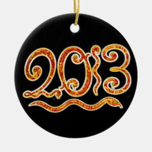 Chinees nieuwjaar - SRF Keramisch Ornament