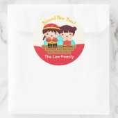 Chinees Nieuwjaar Stickers (Boy & Girl) (Tas)