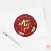 Chinees Nieuwjaar Stickers (jaar van de slang) Roo (Envelop)