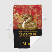Chinees Nieuwjaar thema Golfhanddoek (Insitu)
