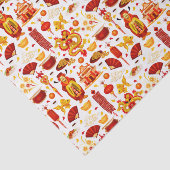 Chinees nieuwjaar tissuepapier (Detail)